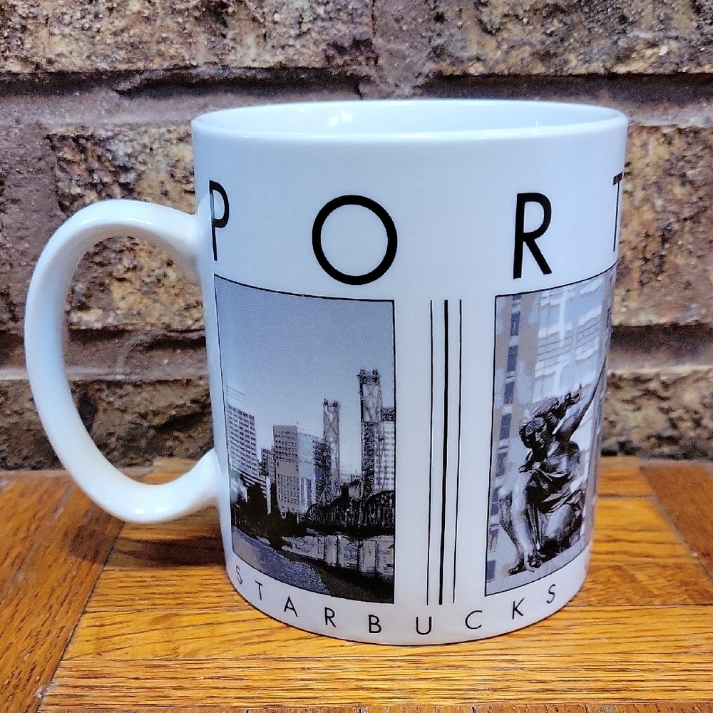 Starbucks Vintage Barista Portland City Scenes Series Mug 2003
